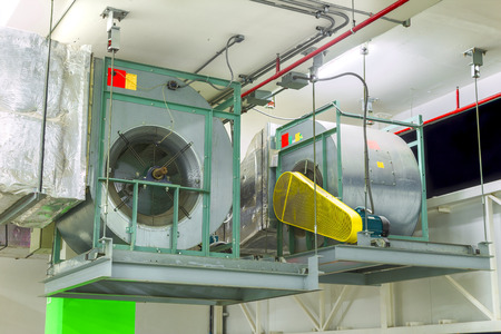 Pair of centrifugal fans